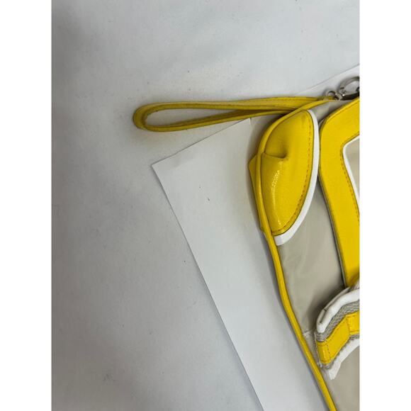 Vintage Yellow/Tan Retro Clutch Purse, Rare Find! - Picture 2 of 7